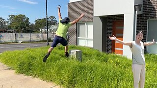 We Made Her Day By Mowing Her Neighbours OVERGROWN Yard!