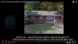 Richmond Va Police Officer Involved Shooting of James Talbert III