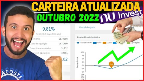 16K ✅ATUALIZAÇÃO DA CARTEIRA: APORTES, RENTABILIDADE, PROVENTOS E MAIS (OUTUBRO 2022)