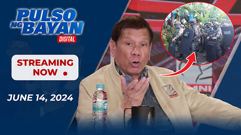 LIVE | Pulso ng Bayan kasama sina Atty. Harry Roque, Admar Vilando at Jade Calabroso | June 14, 2024