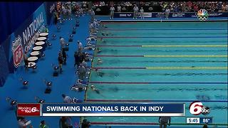 Swimming nationals back in Indy