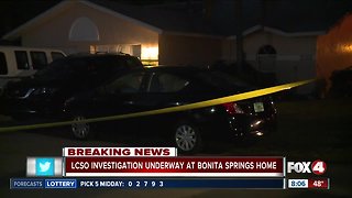 Deputies surround home in Bonita Springs