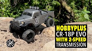 Hobby Plus CR-18P EVO with 2-Speed Transmission and Metal Gears for Only 139.99