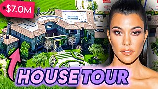 Kourtney Kardashian | House Tour | Her New Dream Mansion in The Oaks