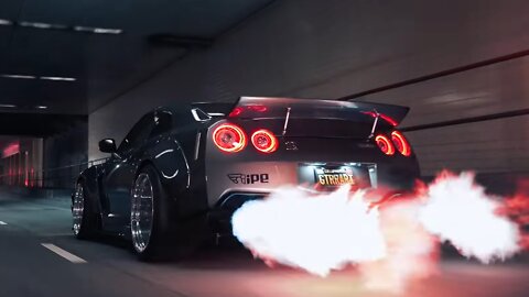 Flame spitting R35 GTR 🔥🔥🔥