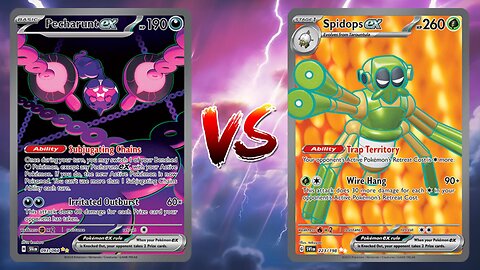 Pokemon TCG Live Munkidori EX Pecharunt EX VS Spidops EX Wugtrio!!