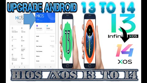 How To Upgrade Android Version | Update Hios 13 to 14 | XOS 13 to 14 | Update Android 13 to 14