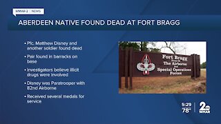 Aberdeen native found dead at Fort Bragg