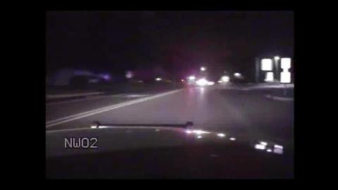 Dash cam video shows woman fleeing from Waterford Township police officers