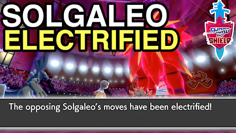 Solgaleo gets Electrified! • VGC Series 8 • Pokemon Sword & Shield Ranked Battles