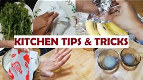 15 Brilliant Kitchen hacks | Kitchen tips | Cooking tips & tricks