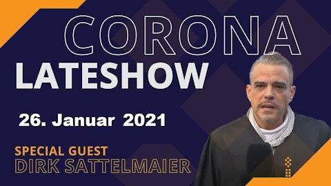 Samuel Eckert - 26.01.21 Corona Info Show mit Dirk Sattelmaier