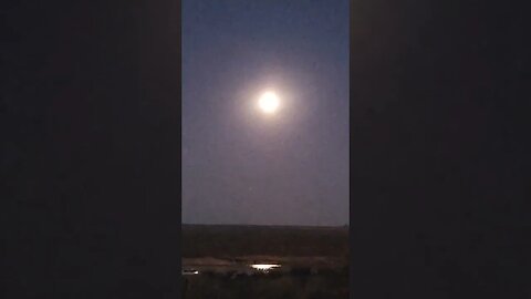 Lake Powell under the moonlight