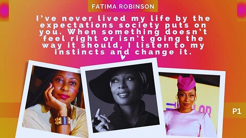 The BEST Interview Given By Fatima Robinson - P1