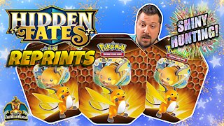 Hidden Fates Reprint Tins | Raichu | Shiny Hunting | Pokemon Cards Opening