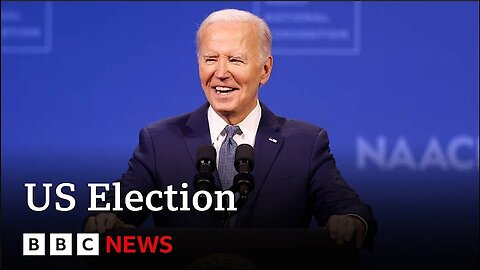 US President Joe Biden to return to campaign trail after covid isolation / BBC News