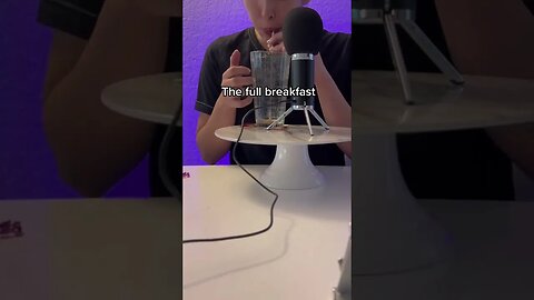 Which trigger was your favorite? #fyp #asmr #breakfastasmr #asmrsmoothie