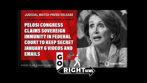 Pelosi Congress Claims Sovereign Immunity in Federal Court to Keep Secrets