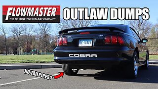 1998 Mustang Cobra Exhaust (O/R X-Pipe w/Flowmaster Outlaws) [INSANE!!!]