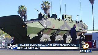 Marine Expo shows off military technology