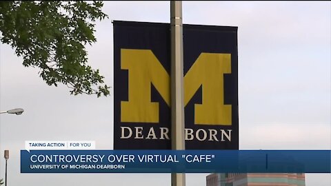 Controversy over virtual 'white cafe'