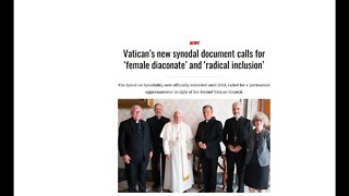 Vatican new synod document
