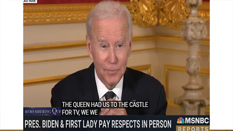 Bidens Pays Respect To The Queen In London Decent, Honorable, and All About Service