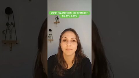 29/10 Dia Mundial de Combate ao AVC! Você sabe como reconhecer um AVC?