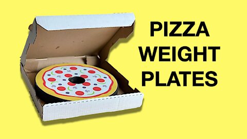 Pizza & Donut Weight Plates (Fringe Sport Bumper Plates Alternative)