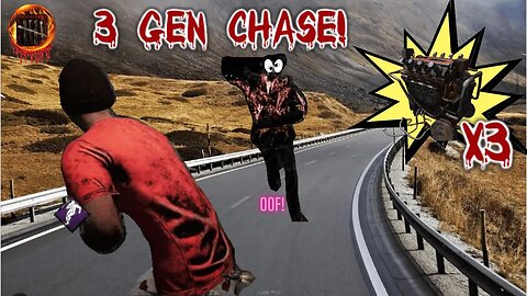 INSANE 3 GEN CHASE ON COAL TOWER | Dead By Daylight