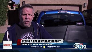 Can a Carfax Report be wrong and how do you fix it?