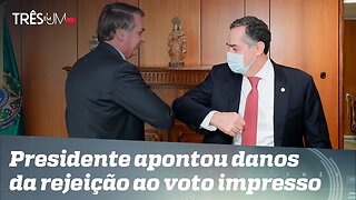 Bolsonaro faz críticas a Barroso e à imprensa em sabatina da Jovem Pan