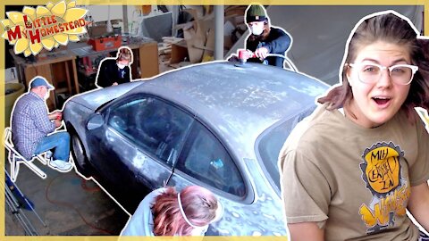 Shae Preps Car for Paint, G&E DIY Double Dog House, Make Your Own Hand Sanitizer | Weekly Peek Ep227