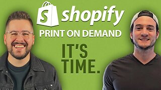 It's Time — I'm Starting My Shopify Print on Demand Store (w/ @KerryEgeler )