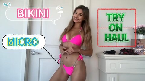 Micro Bikini Try on Haul