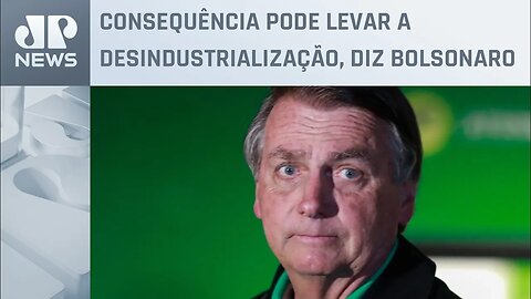 Bolsonaro cita ‘agenda ideológica’ ao criticar reforma tributária