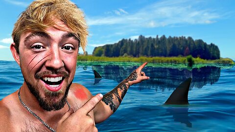 We Tried 24 Hours on a Remote Island! **DANGEROUS** (Part 1)