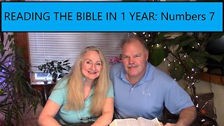 Reading the Bible in 1 Year - Numbers Chapter 7 - Offerings at the Dedication