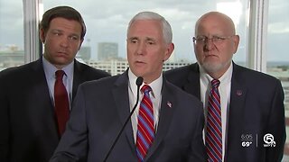 Mike Pence meets with cruise executives in Florida