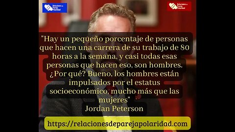 Jordan Peterson - Hay hombres que dedicarán su vida a una carrera