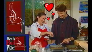 How to Boil Water "Cook A Complete Chicken Dinner" 90's Food Network TV Show