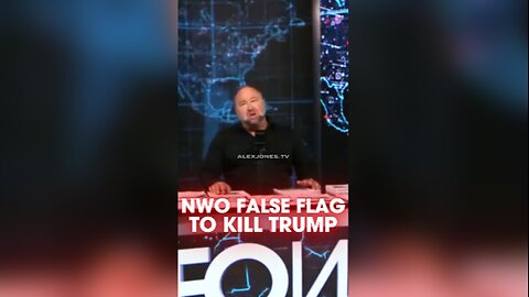 Alex Jones: Globalists May Hit Trump With Nuclear Weapons & Blame Iran To Start World War 3 - 8/6/24