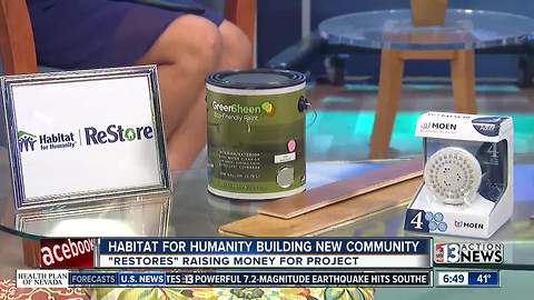 Habitat for Humanity "Restore" helping build new housing