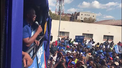 Maimane leads DA anti-Zuma march in Limpopo (g66)