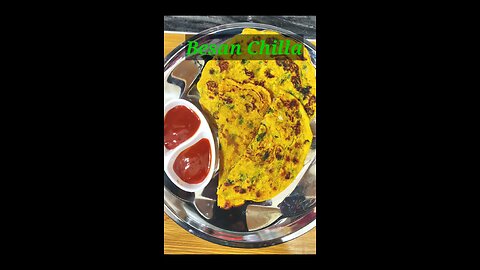 how to make gram flour chilla recipe