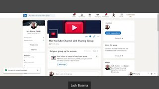 The YouTube Channel Link Sharing Group On LinkedIn And Skype