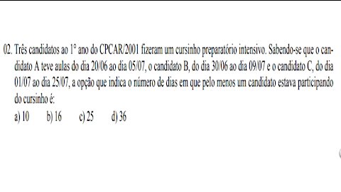 EPCAR 2001 - QUESTÃO 2