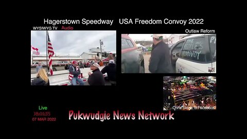 #ThePeoplesConvoy Hagerstown Speedway MD USA March 7 2022