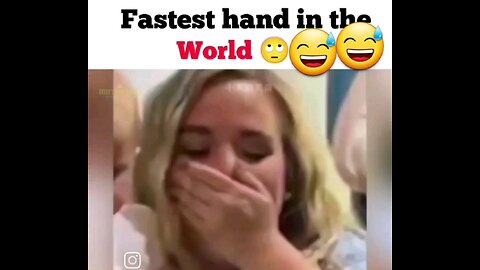 Baby have a fastest hand in the world