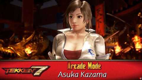 Tekken 7: Arcade Mode - Asuka Kazama